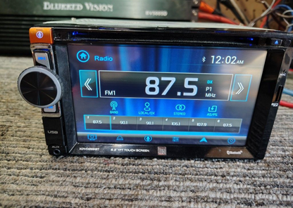 Dual 6.2″ AV DVD Receiver – XDVD269BT