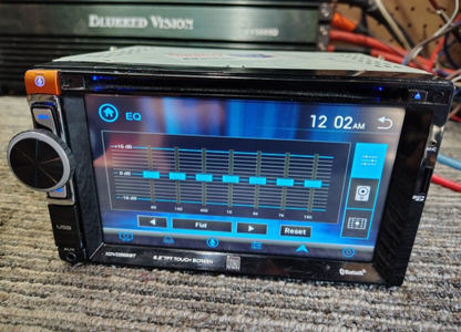 Dual 6.2″ AV DVD Receiver – XDVD269BT