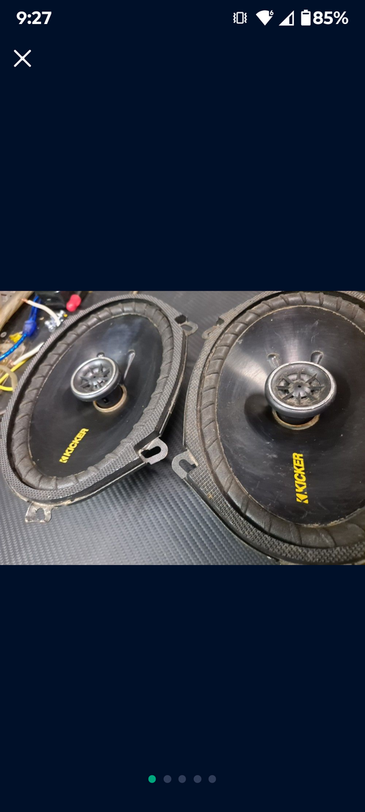 kicker cs68 2 Way Component Speakers