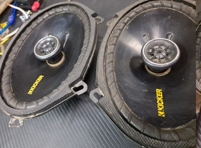 kicker cs68 2 Way Component Speakers