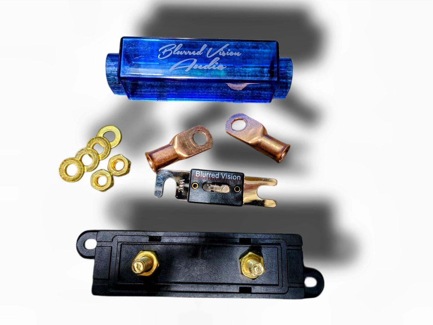 Blurred Vision Audio BVSANL Fuse Holder Fuse and Lugs
