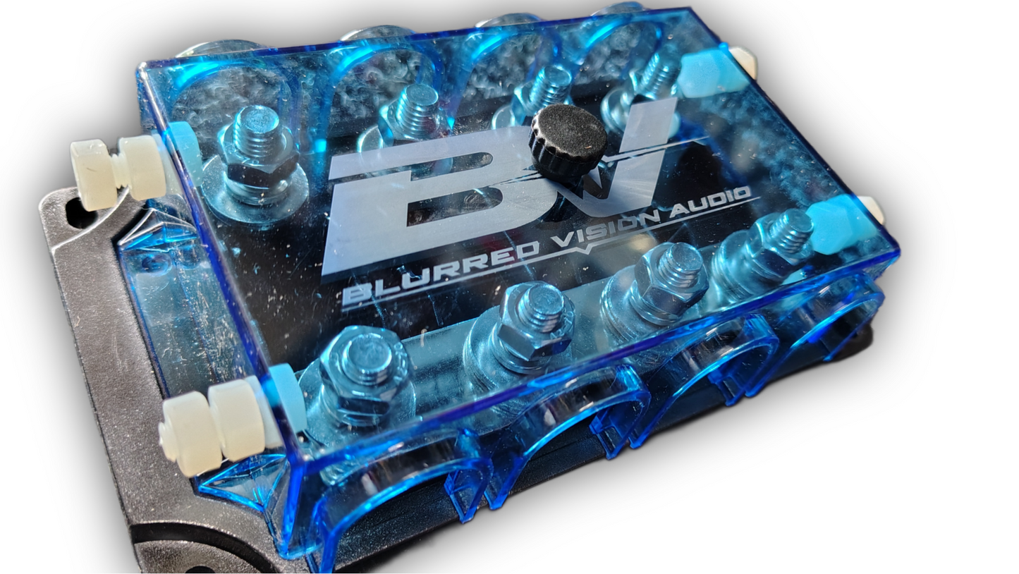 Blurred Vision Audio BV-4Mega 4 Spot Fuse Holder Fuse Holder(Holder Only)