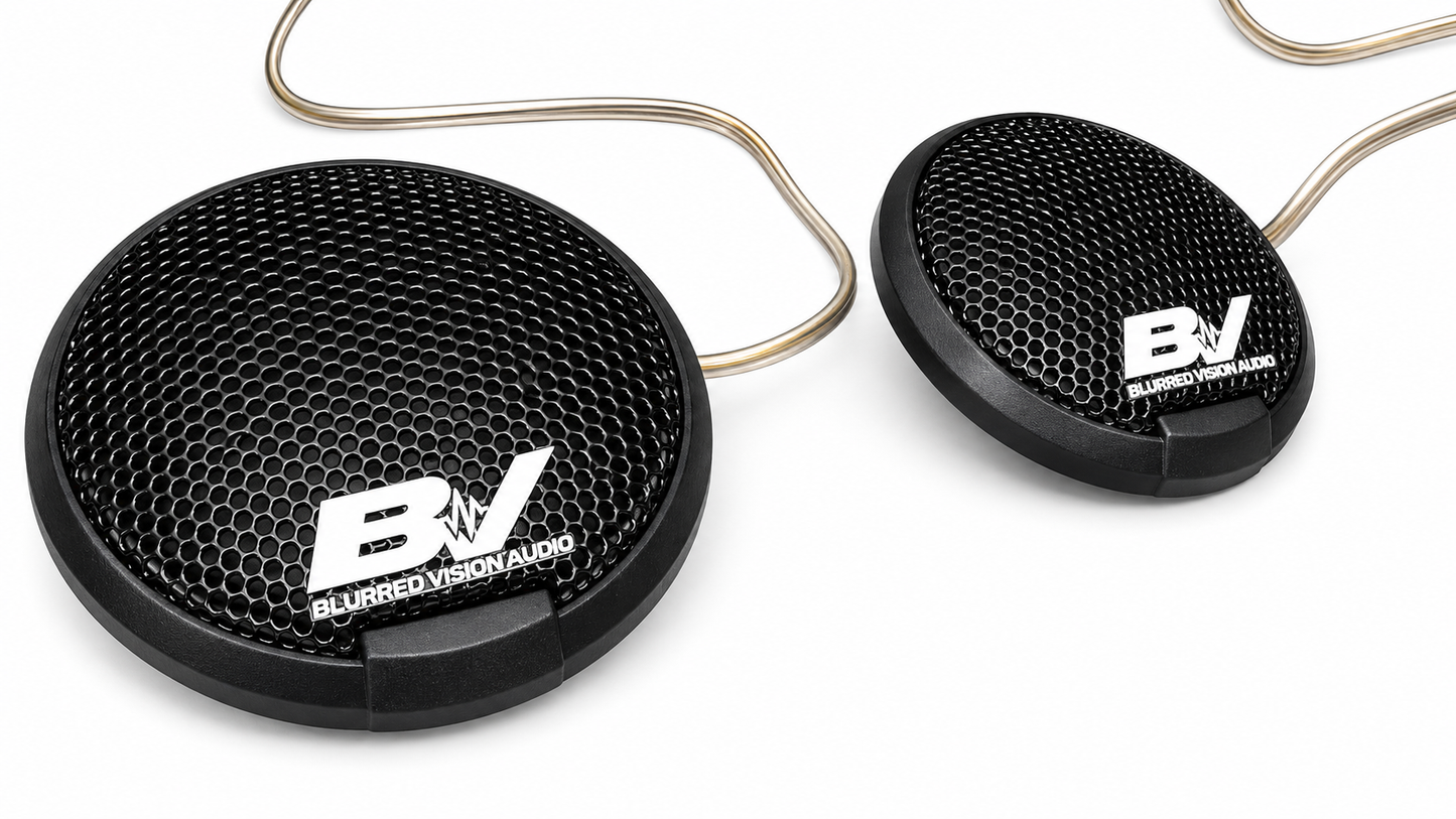 🔊 Blurred Vision Audio BVTW2.5 – 2.5" High-Efficiency Dome Tweeter (Sold In Pairs)