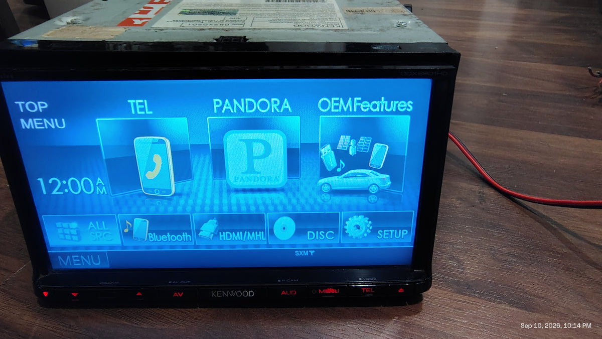 Kenwood Excelon DDX8901HD DVD Bluetooth USB Aux Tested ✅