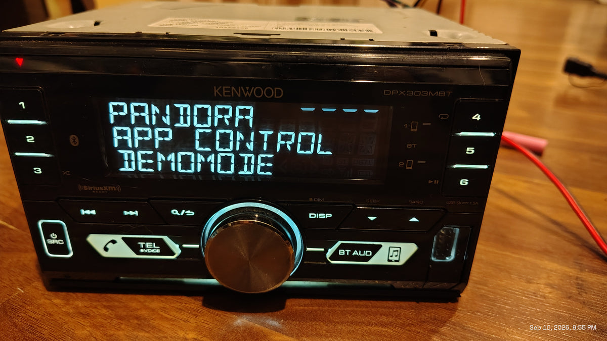 Kenwood DPX303MBT Bluetooth USB Aux Tested ✅