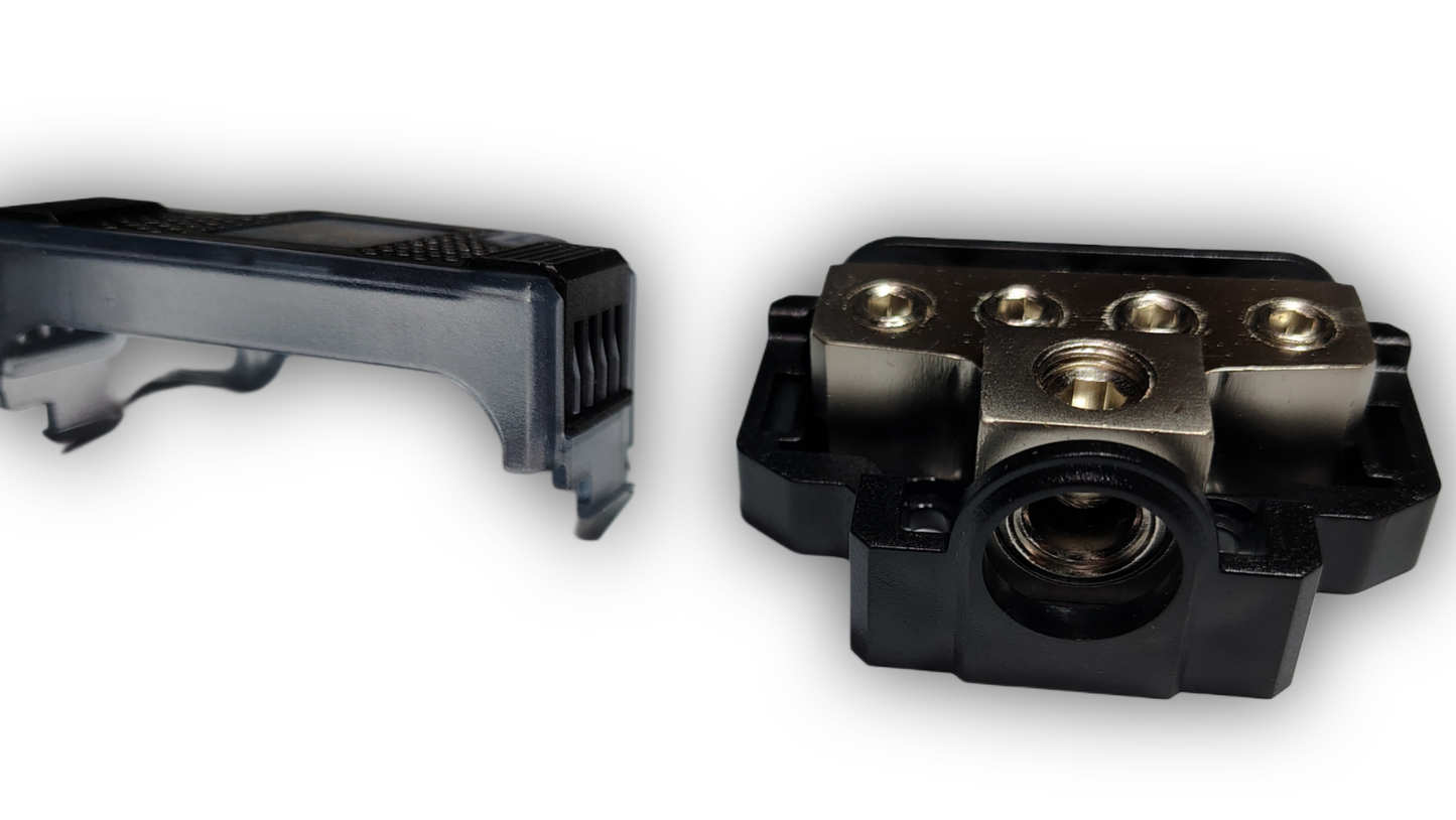 Blurred Vision Audio BV-DISTRO1.4
4-Way Power/Ground Distribution Block
