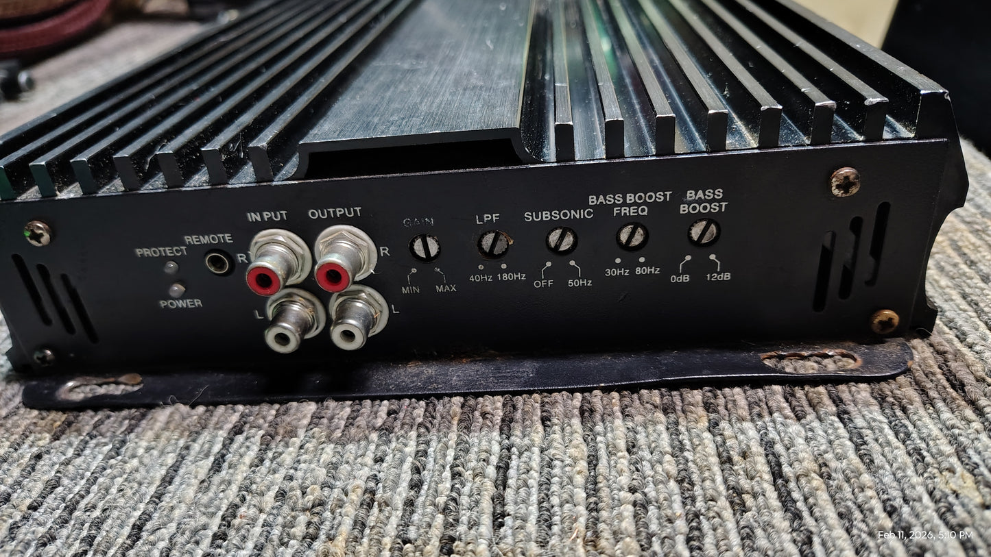 Blurred Vision Audio BV4500.1D Class D Monoblock Amplifier (4500Rms) Tested ✅
