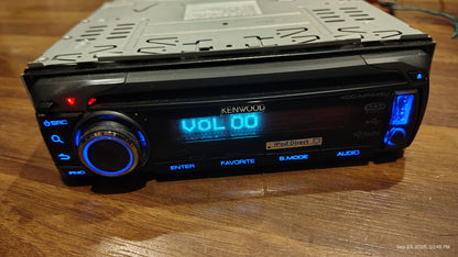 Kenwood KDC-MP445U 1-DIN Radio with Aux USB Tested ✅
