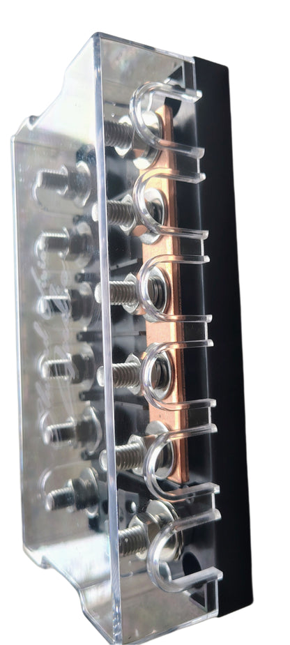 Blurred Vision Audio BV-6Mega Fuse Holder, Fuses & Lugs (Loaded)