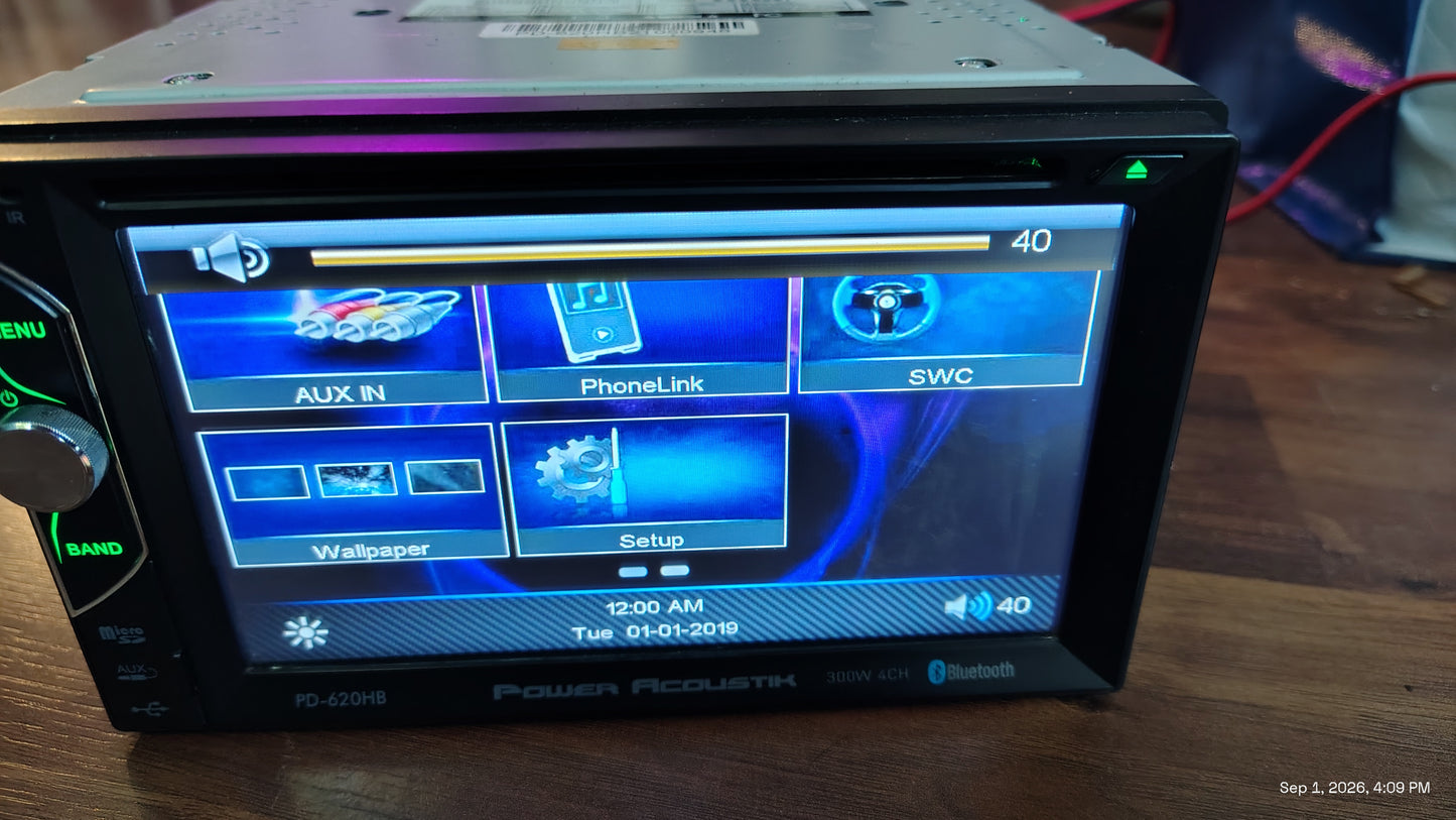Power Acoustik PD-620HB | Double  Receiver 6.5-Inch Touchscreen Tested ✅