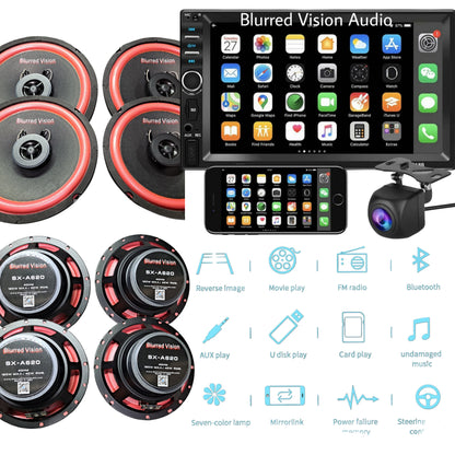 Blurred Vision Audio (1)BV-7018B 4*Blurred Vision Audio (4)SX-A620 6.5"