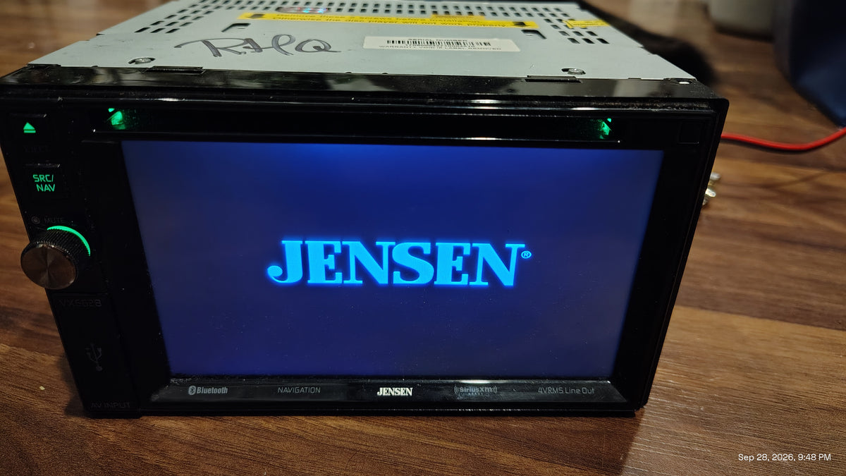 Jensen VX6628 Bluetooth Navigation Usb Aux Tested ✅
