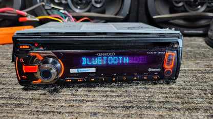 Kenwood KDC-BT310U 1 DIN CD Player Car Stereo Bluetooth AUX  Input Tested ✅