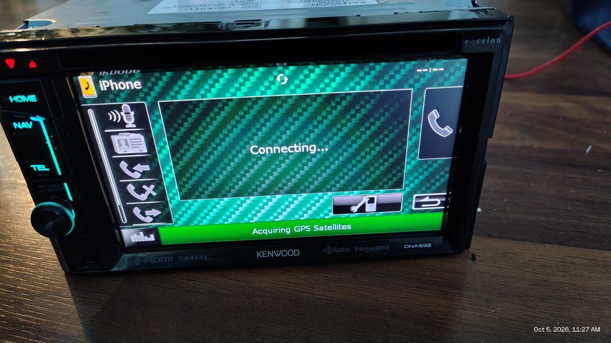 Kenwood Excelon DNX692 6.1in Touchscreen GPS HD Radio  Bluetooth Tested ✅