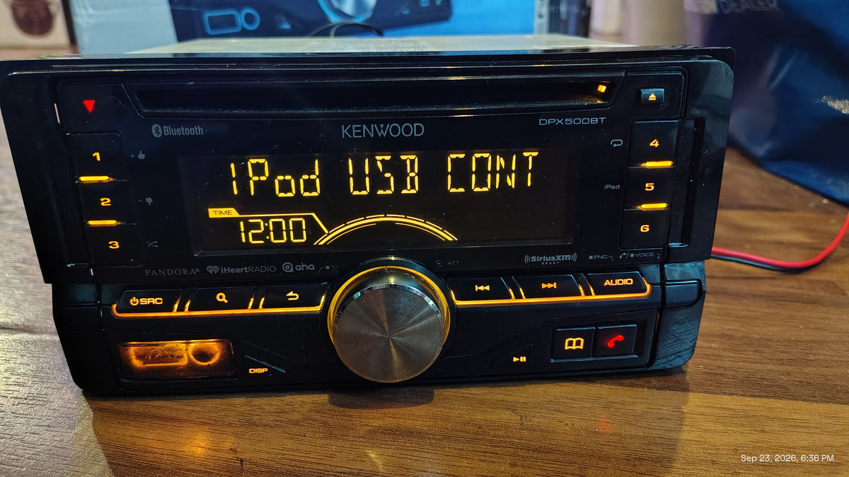 Kenwood DPX500BT Bluetooth Radio with AM/FM, AUX, USB, CD Player Tested ✅