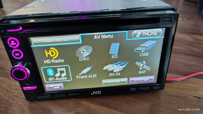 JVC KW-NT50HDT Navigation Receiver 6.8 Inch Tested ✅