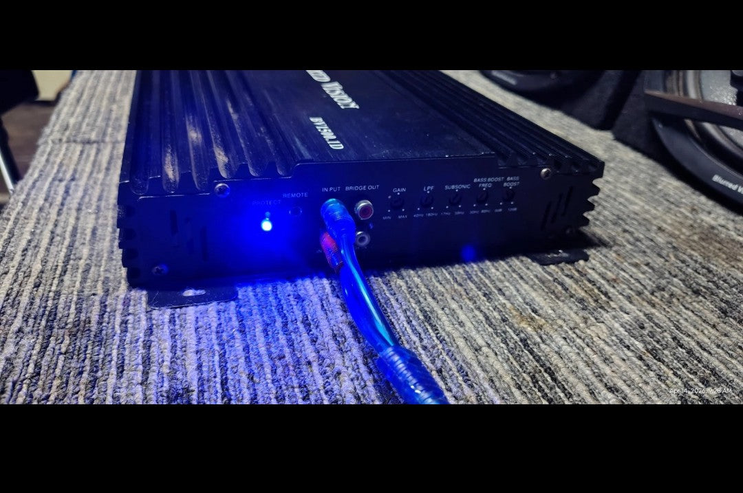 Blurred Vision Audio BV-1500.1D Class D Monoblock Amplifier Tested ✅ (Used On Test Bench)