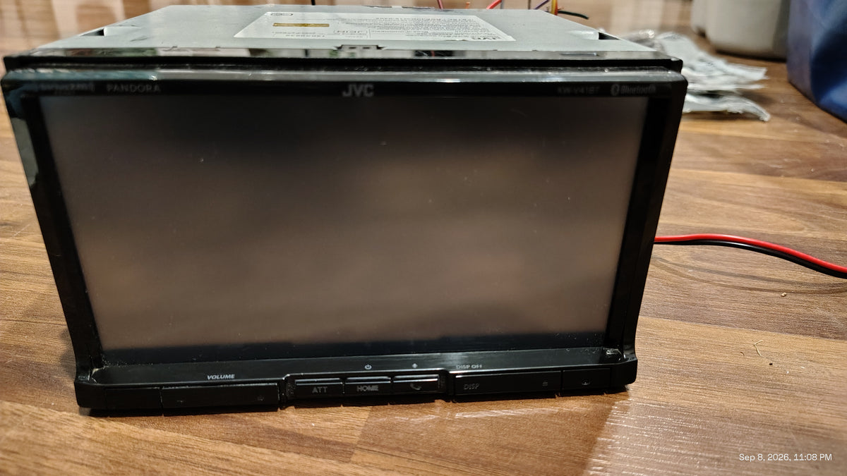 JVC KW-V41BT Bluetooth CD Receiver Double Din Tested ✅