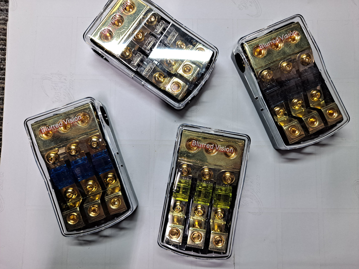 Blurred Vision Audio BV-3.3MANL Fuse Holder With Fusses