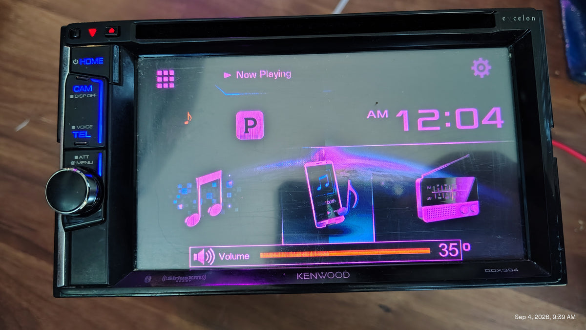 Kenwood Excelon DDX394DVD receiver Tested ✅