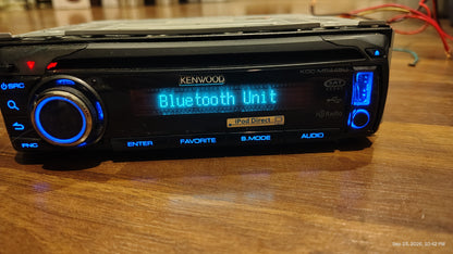 Kenwood KDC-MP445U 1-DIN Radio with Aux USB Tested ✅