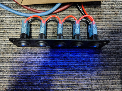 Blurred Vision Audio BV-SwitchB5 5 Gang Switch Panel