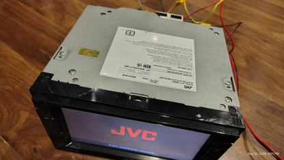 JVC KW-V240BT Stereo Radio Receiver with AM/FM, CD, DVD, USB, Bluetooth Tested ✅