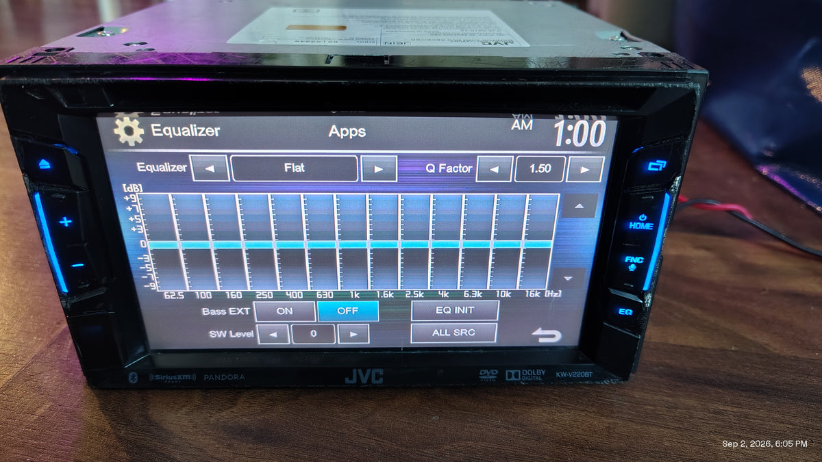JVC KW-V220BT Bluetooth CD Receiver Tested ✅