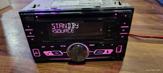 Kenwood DPX502BT 2 DIN CD Bluetooth USB AUX Pandora SiriusXM Tested ✅