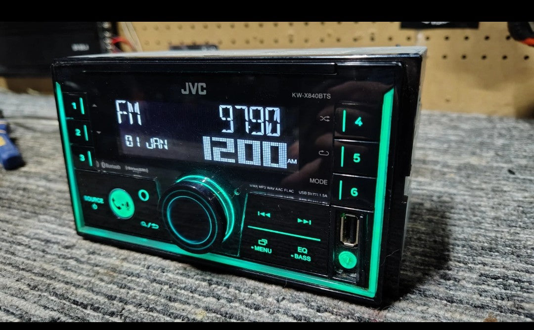 JVC KW-X840BTS 2-DIN Digital Media Receiver Tested ✅