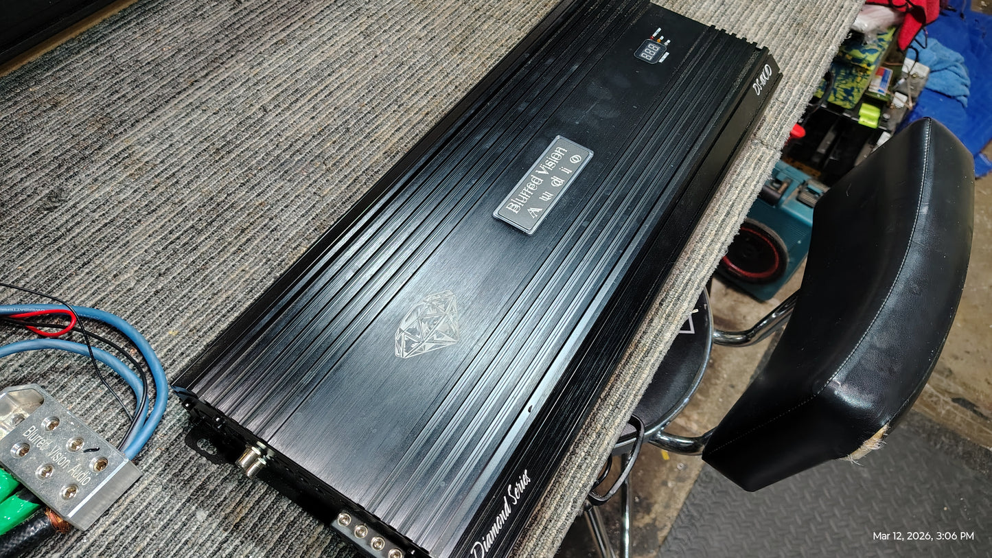 Blurred Vision Audio Diamond Series DS-18K.1D (18000RMS) 1 Ohm (Used on Test Bench)