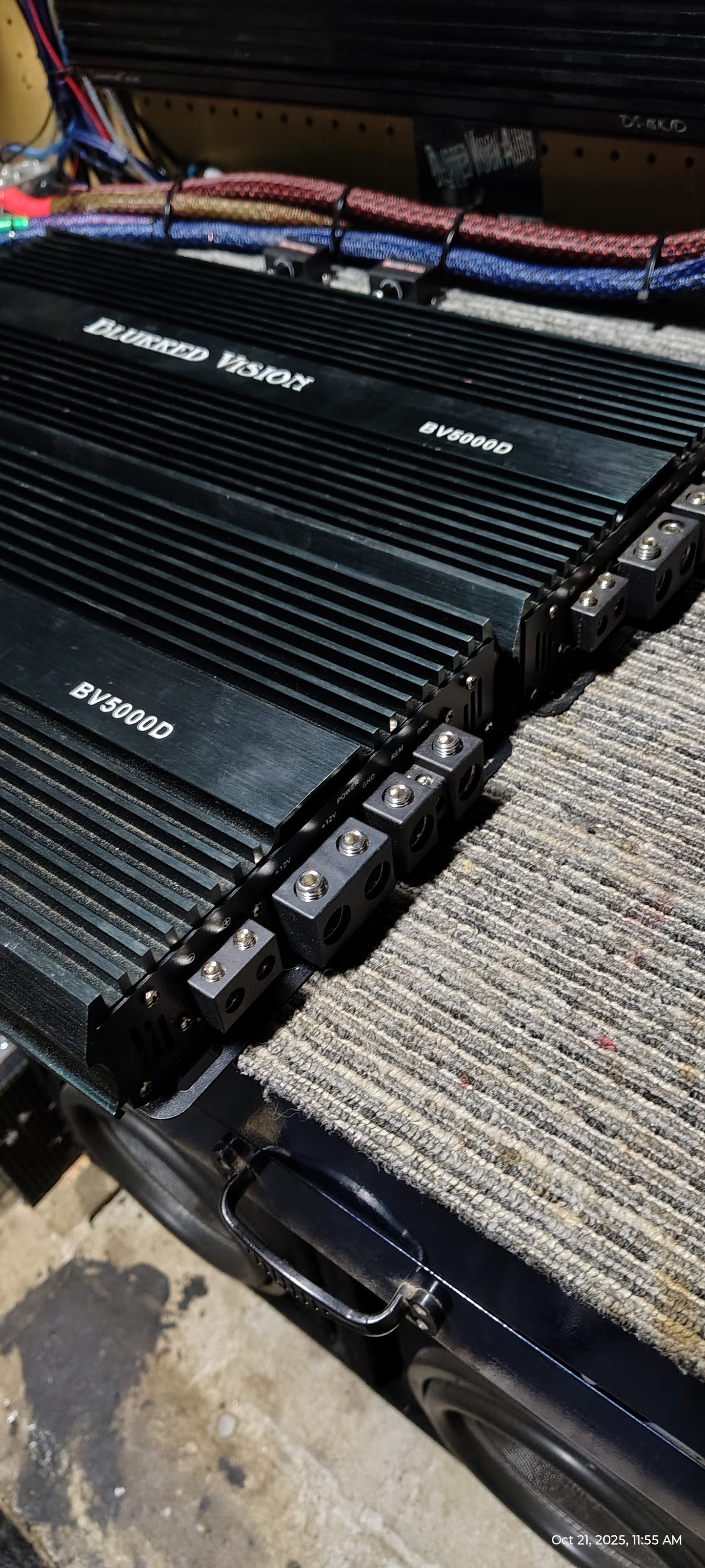 Blurred Vision Audio BV5000.1D Class D Monoblock Amplifier (5000Rms)(Used)