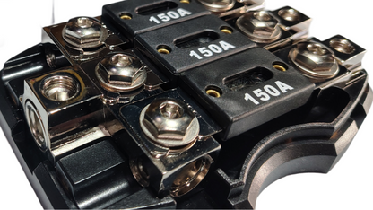 Blurred Vision Audio BV-ANL3X3
3-Way ANL Fused Power Distribution Block Includes Three Installed ANL Fuses