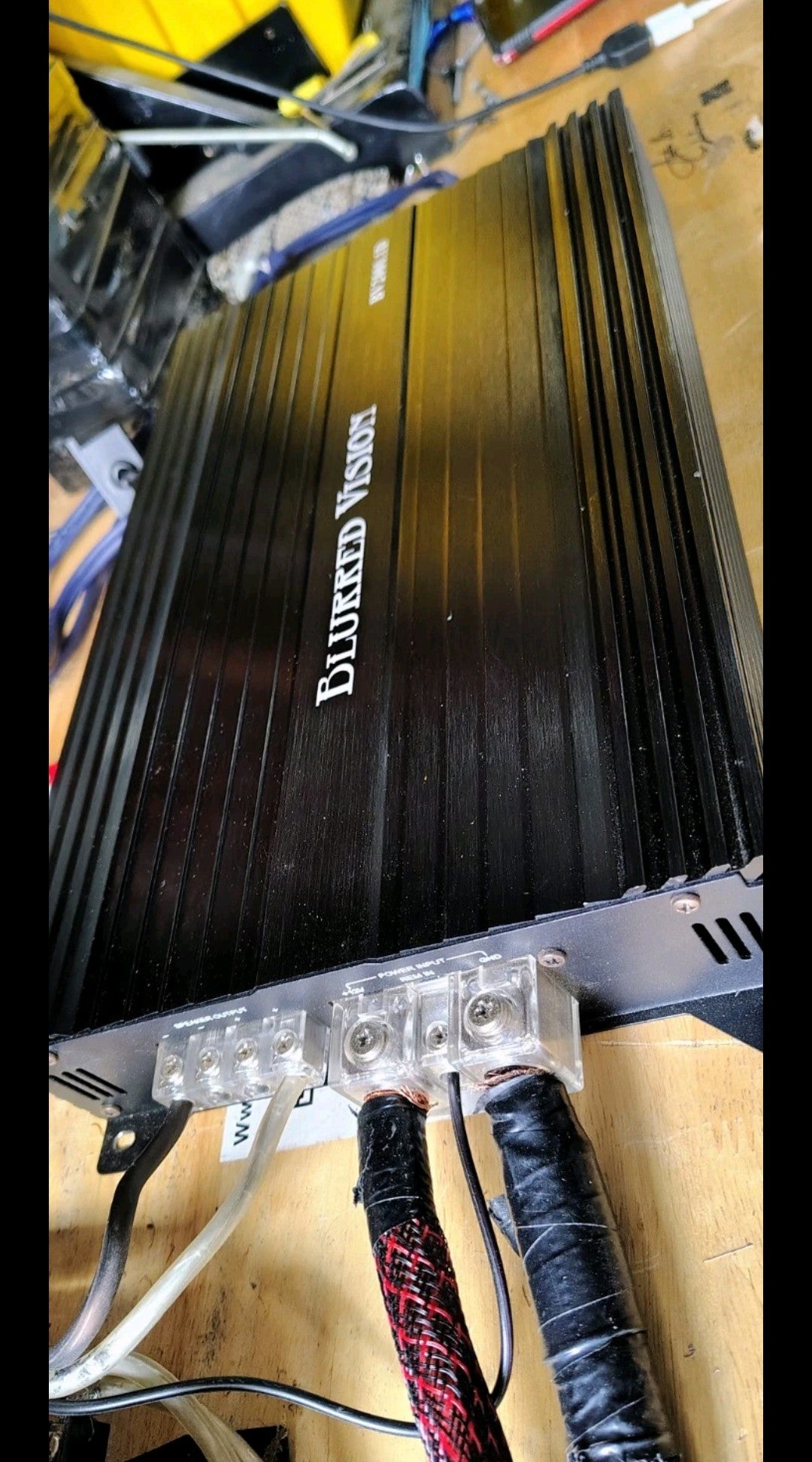 Blurred Vision Audio BV2000.1D Class D Monoblock Amplifier Used Tested ✅(Used On Test Bench)