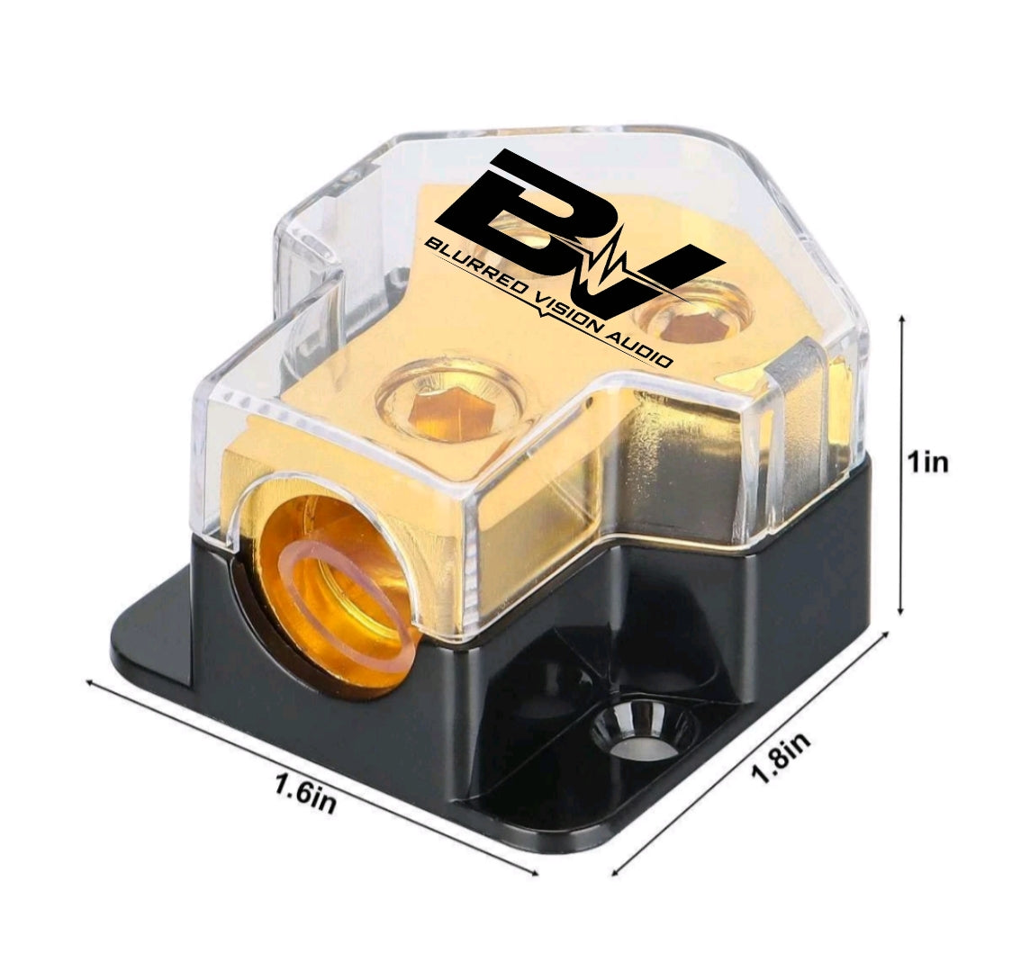 Blurred Vision Audio BVDistro1.2
1-to-2 True Power/Ground Distribution Block