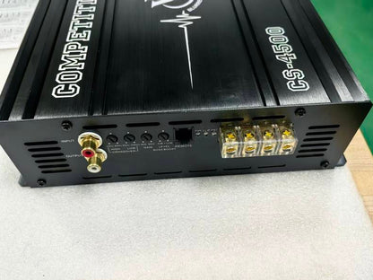 Blurred Vision Audio CS-4500 Competition Series Monoblock Amplifier (4500RMS) 0.5 Ohm