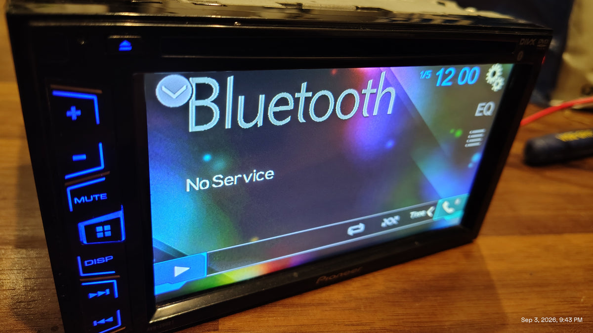 Pioneer MVH-AV290BT Digital multimedia receiver Tested ✅