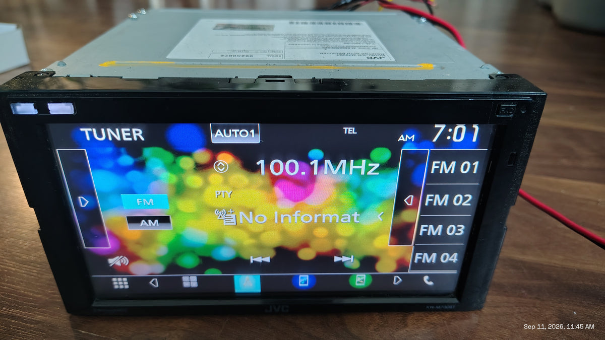 JVC KW-M730BT 6.8” 2DIN Radio Receiver Apple CarPlay Android Auto Tested ✅