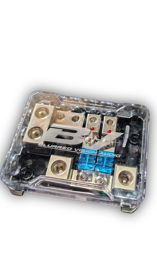 Blurred Vision Audio BV-MINIPGDISTRO
High-Performance Power & Ground Distribution Block with 2 Mini-ANL Fuses & Holder