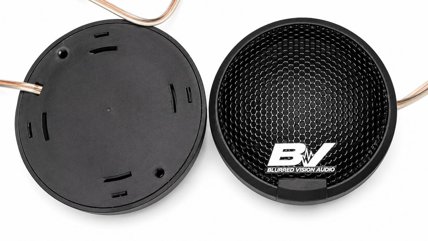 🔊 Blurred Vision Audio BVTW2.5 – 2.5" High-Efficiency Dome Tweeter (Sold In Pairs)