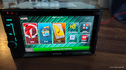 Kenwood Excelon DNX692 6.1in Touchscreen GPS HD Radio  Bluetooth Tested ✅