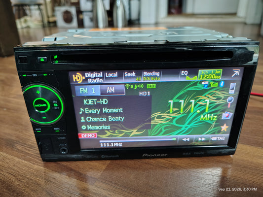 Pioneer AVH-P3400BH Stereo Receiver for CD/DVD/HD Radio, Bluetooth Tested ✅