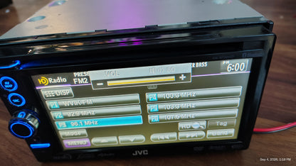 JVC KW-NT50HDT Navigation Receiver 6.8 Inch Tested ✅