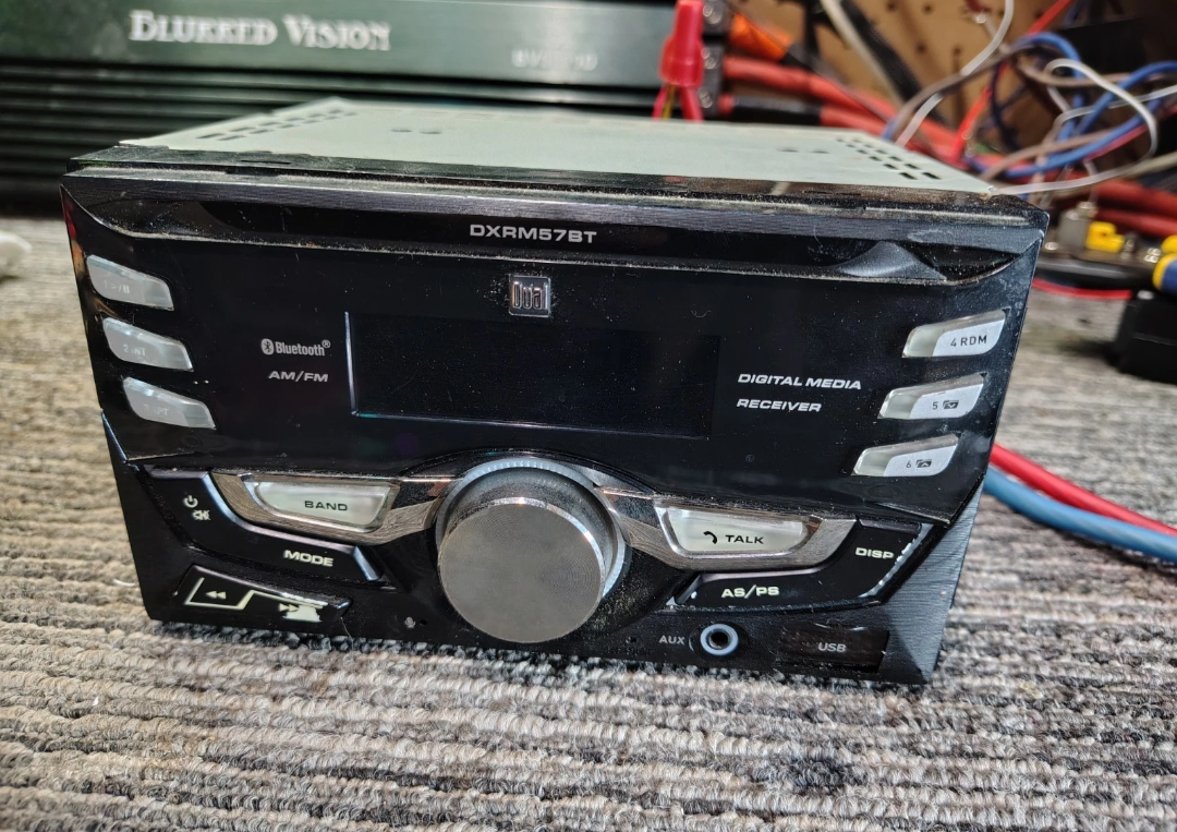 Dual DXRM57BT AM/FM Receiver with Bluetooth and USB Tested ✅