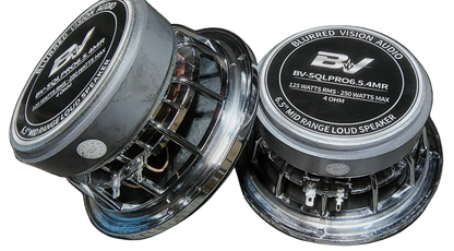 Blurred Vision Audio BV-SQLPRO6.5.4MR – 6.5” Midrange Loudspeakers (Sold In Pairs)