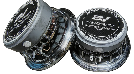 Blurred Vision Audio BV-SQLPRO6.5.4MR – 6.5” Midrange Loudspeakers (Sold In Pairs)