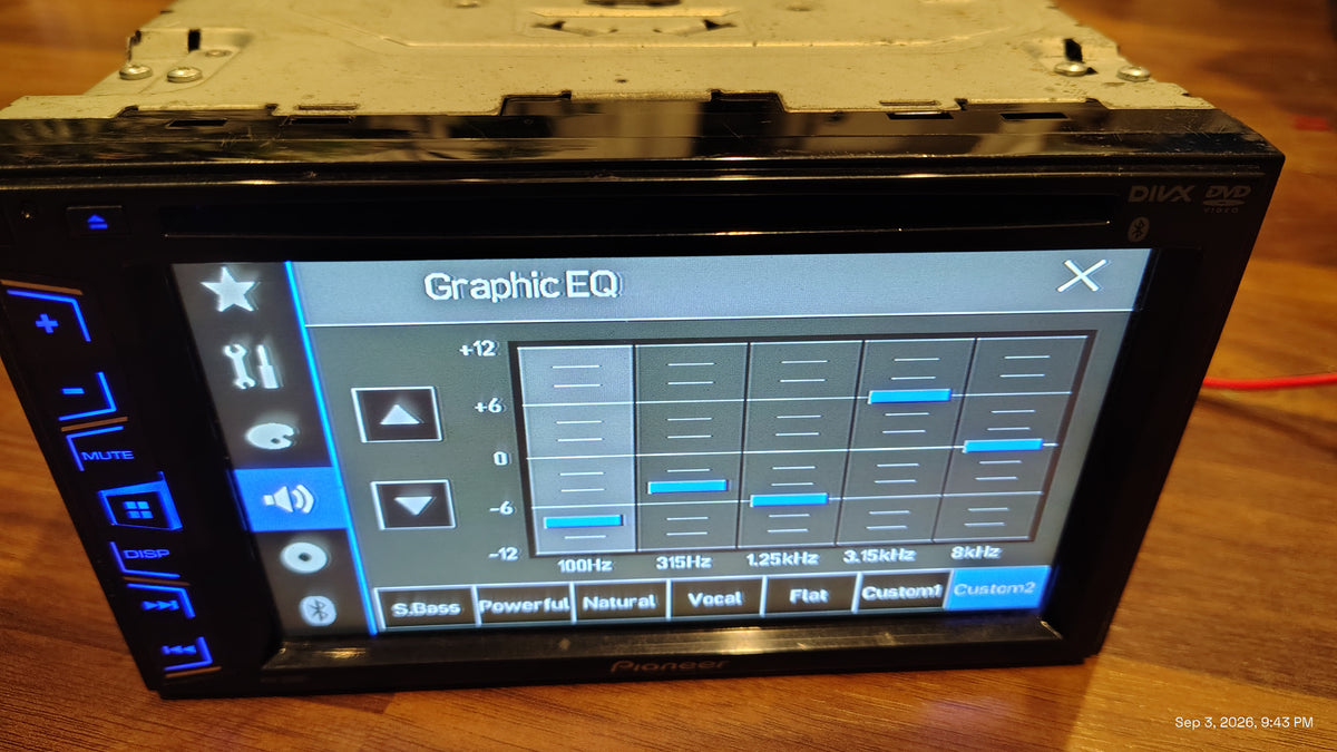 Pioneer MVH-AV290BT Digital multimedia receiver Tested ✅