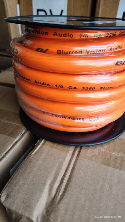 BLURRED VISION AUDIO

BV.CCA ULTRA FLEX 1/0 GAUGE  POWER/Ground CABLE