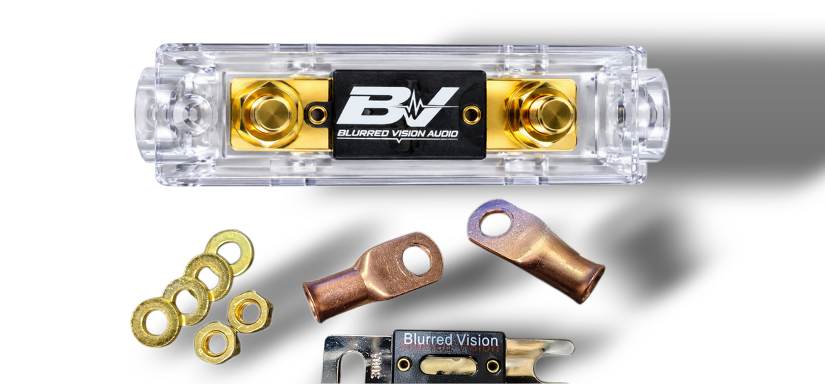 Blurred Vision Audio BVSANL Fuse Holder 1 Fuse and 2 Lugs