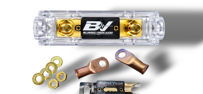 Blurred Vision Audio BVSANL Fuse Holder 1 Fuse and 2 Lugs